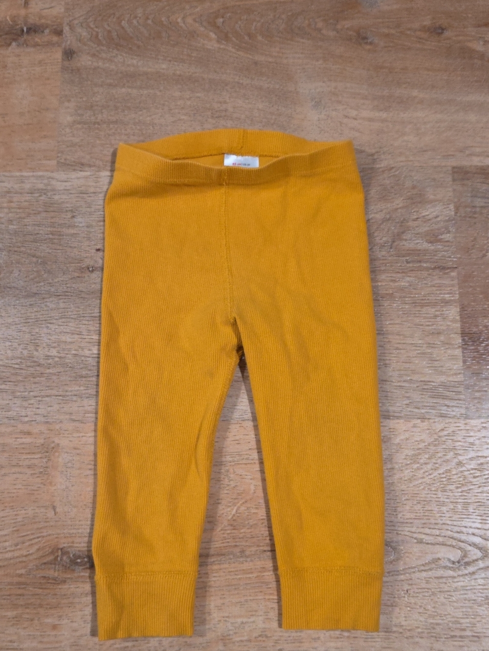 Hanna Andersson Ribbed Mustard Leggings